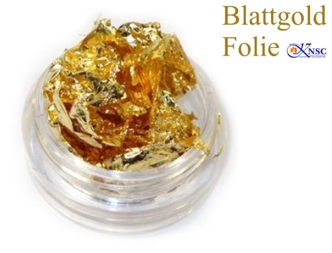 Blattgold - Folie Gold 1 Döschen