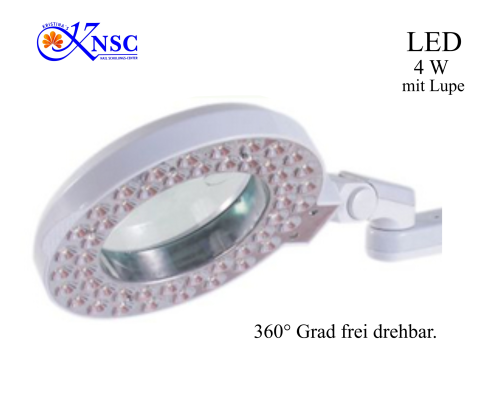 LED Leuchte mit Lupe